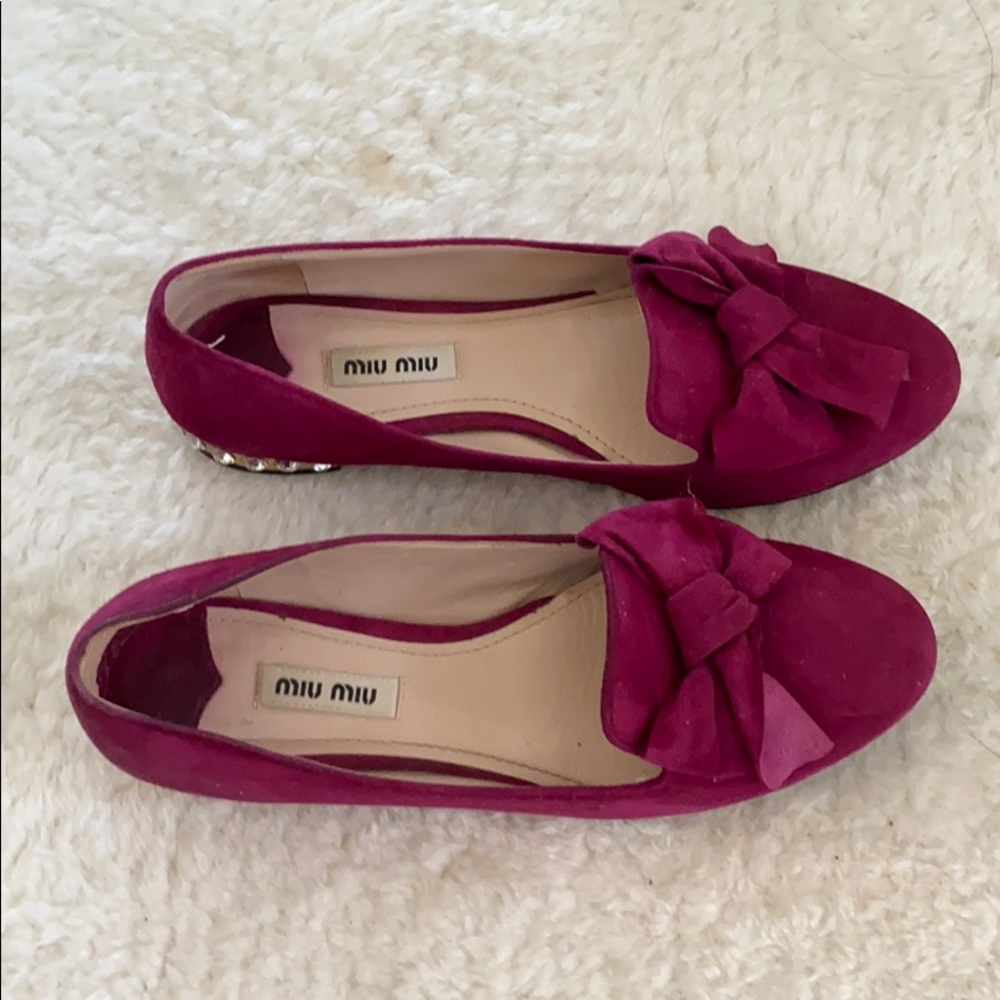 Miumiu classic flat